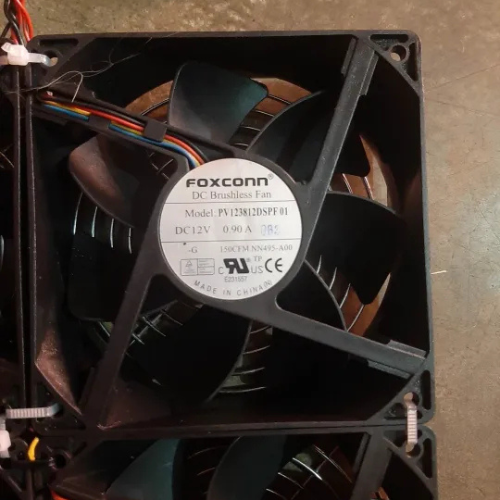 12V DC 4-Fan Set – High-Speed Mini Cooling Fans for Battery, Solar & Multi-Purpose Use