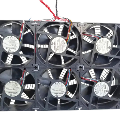 High-Speed 12V 6-Fan Set – NMB Tech Cooling System for Inverter, Exhaust, Ventilation & Cage Use (15" x 10")
