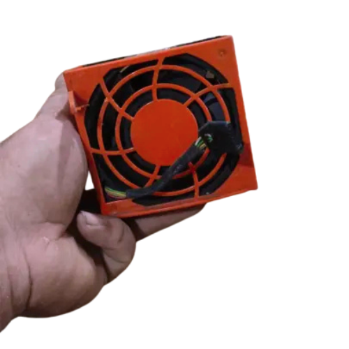 80MM Double Server Fan – 12V High-Speed Ventilation & Exhaust Cooling Fan (Dual Blade Design)