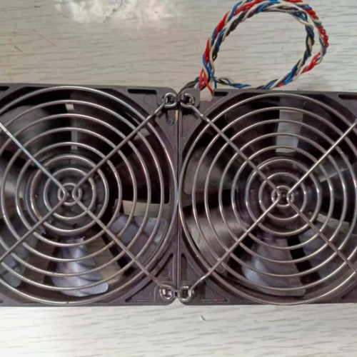 12V Mini Fast Fan Set – 2 x 120mm Sunon High-Speed DC Fans for Cooling, Ventilation, and Inverter Use