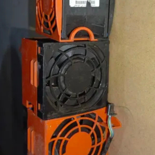 80MM Double Server Fan – 12V High-Speed Ventilation & Exhaust Cooling Fan (Dual Blade Design)