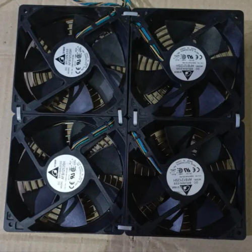 12V DC Fan Set – 240mm x 240mm | Compact Ventilation & Cooling Fan for CPU, Inverter, Incubator, Bird Cage & More
