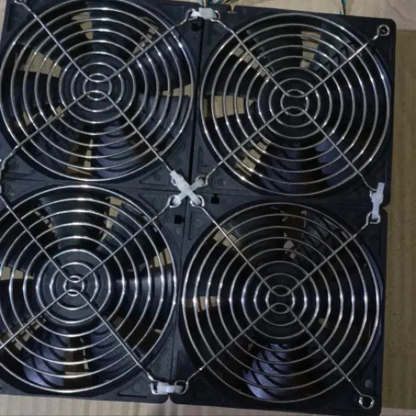 12V DC Fan Set – 240mm x 240mm | Compact Ventilation & Cooling Fan for CPU, Inverter, Incubator, Bird Cage & More