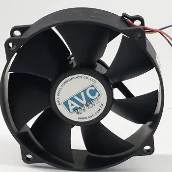 90/80mm x25mm PWM LGA775 Round CPU Fan – Quiet & Efficient Cooling for Your PC