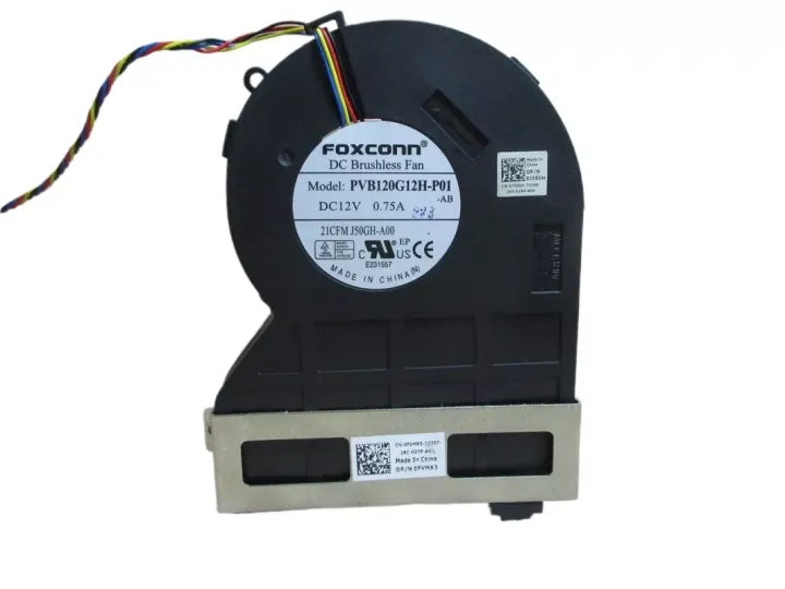 Foxconn PVB120G12H-P01 12V 0.75A DC Brushless Blower Fan – Compatible with DELL 390/790/990 SFF
