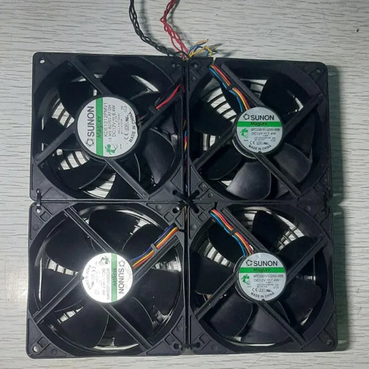 12V DC 4-Fan Set – High-Speed, Multi-Purpose Cooling Fans (Solar & Battery Compatible)